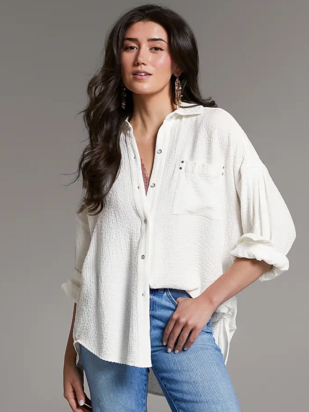 BKE button down top
